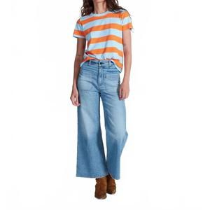 NEW ASKK NY cropped sailor jeans in blondie